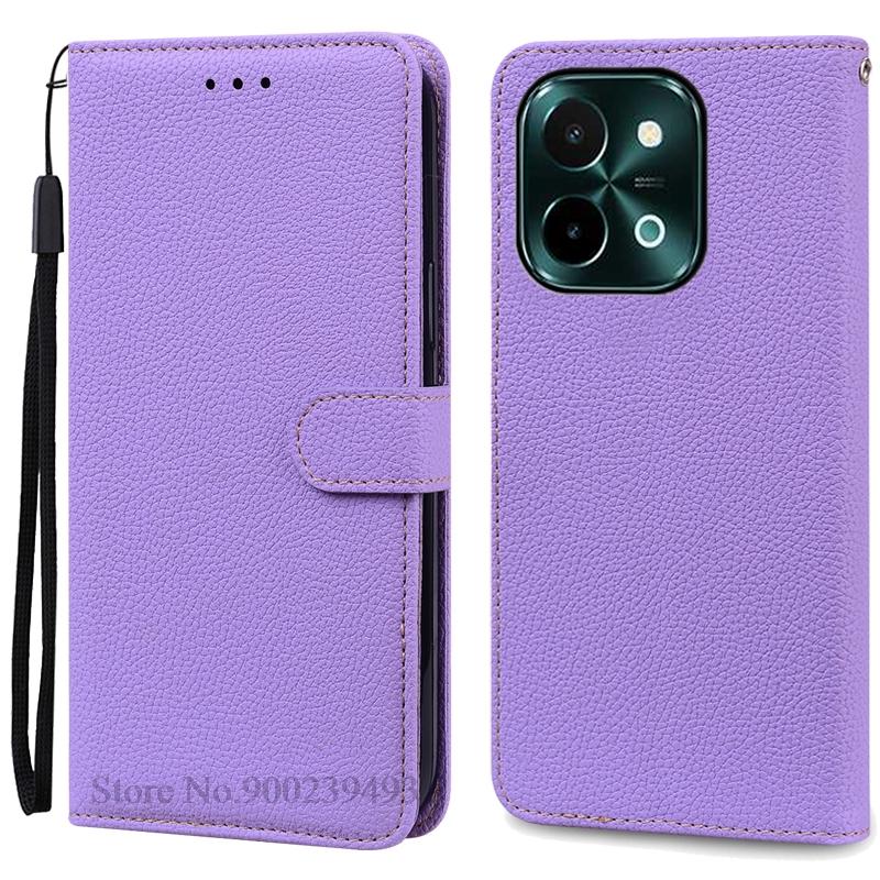 Чехол Y28 4G для Vivo Y28 4G, силиконовый чехол-бумажник из мягкой кожи с откидной крышкой для Vivo Y28, чехол Y 28, задняя крышка, чехлы
