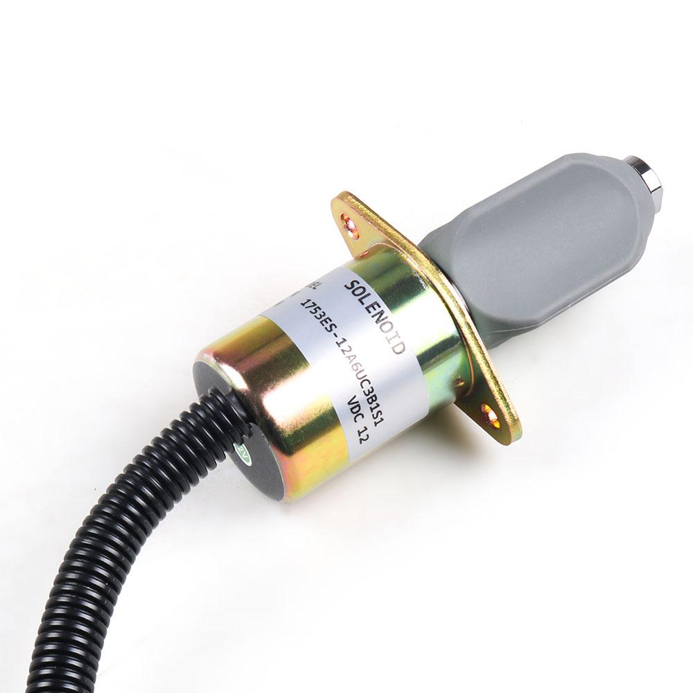 12 В отключение подачи топлива запорный электромагнитный клапан 1753ES-12A6UC3B1S1 для Cummins для Yanmar для Kubota SA-3665-12