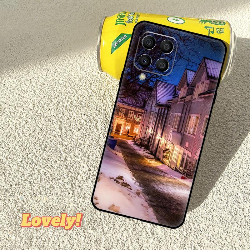 Чехол для путешествий с пейзажами Италии, Франции, Лондона для Samsung Galaxy M53 M16 M11 M21 M31 M35 M12 M13 M14 M15 M36 M56 M32 M52 M55 M34 M54