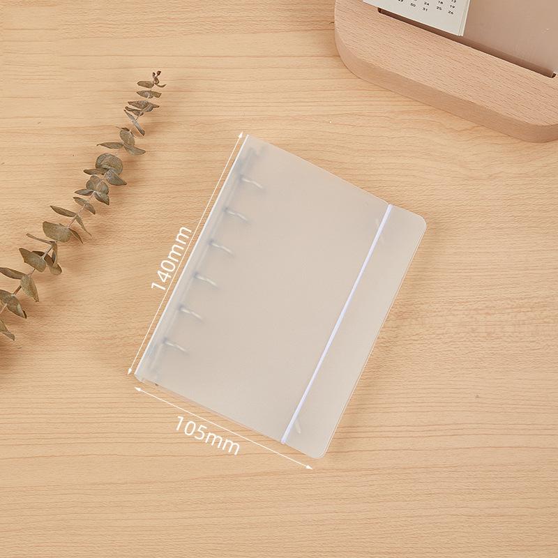 Высококачественный ремешок с матовой текстурой, вкладыш формата А4, прозрачная папка из полипропилена для хранения данных, книга с вкладными листами.