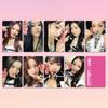 Twice X BE@RBRICK Набор из 9 фотокарточек 2025 K-pop Коллекционные Lomo карточки Розовый Bearbrick Фотокарточки Участника Айдола Фан-мерч