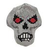 25cm Large Grey Skull Plush Toy World Game Anime Doll Skull Head Doll Children's Doll Boy