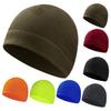Autumn Winter Fleece Skull Cap Men Women Elastic Thermal Hat Cold Weather Outdoor Cycling Skiing Running Climbing Unisex Warm Windproof Hat