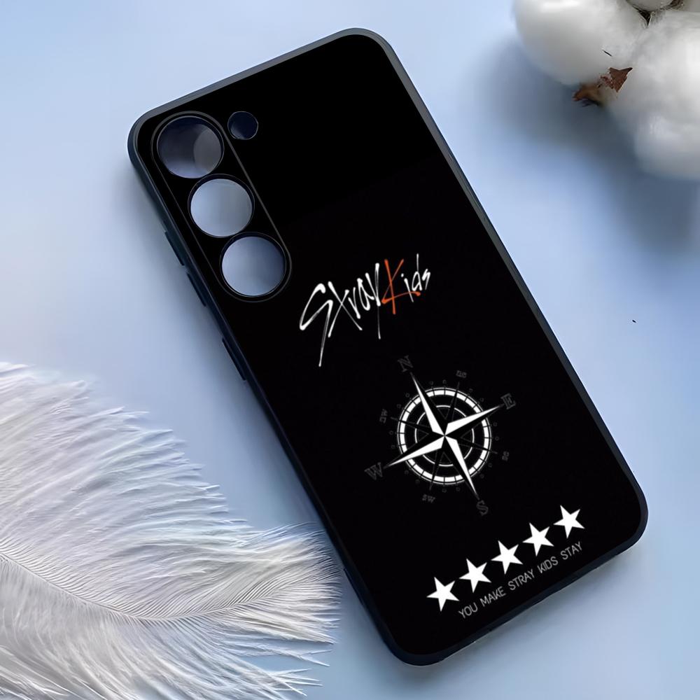 Модный Kpop S-Stray-Kids Чехол для телефона Samsung S25 Ultra S24 S23 S22 S21 S20 Plus Fe Galaxy A54 A53 A34 A25 Силиконовый чехол