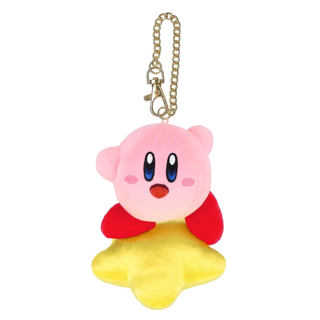 Sanei Boeki Маскот Kirby's Air Rider Кирби и Звезда Варпа (Талисман) W11.5×D11.5×H13см Плюшевая игрушка