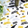 2026 Золотой С Новым Годом Конфетти Рассыпать по Столу Блестки Бутылка Вина Новогодний Вечер Вечеринка Юбилей Декор Принадлежности