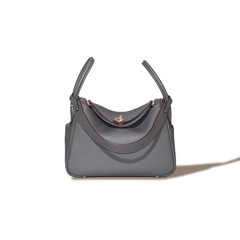 2025 Новая Женская Сумка из Натуральной Кожи Кожа Головного Слоя Сумка Lindy Маленькая Lindy Модная Универсальная Ручная Одноплечевая Сумка Кроссбоди