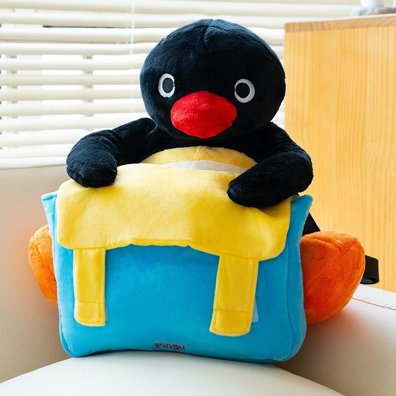 Adorable Pingu Plush Penguin Birthday Cake Gift Soft Toy For Kids And Girls