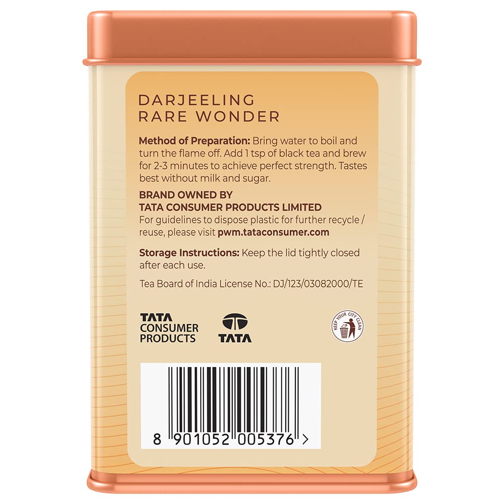 1868 Tata Tea, Darjeeling Rare Wonder, банка 50 г