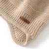Cashmere autumn and winter new women's high-end solid color knitting outdoor warm fashion heavy ear protection casual