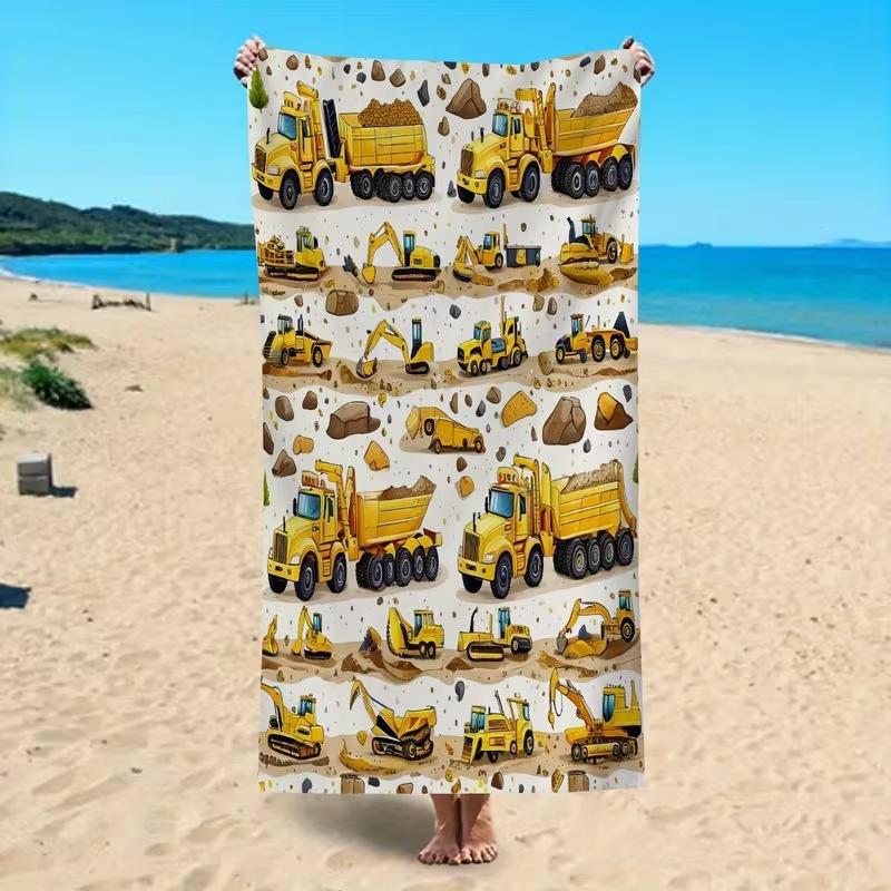 Popular Summer Beach Towel Microfiber Absorbent Beach Towel Seaside Outdoor Vacation Sports Towel