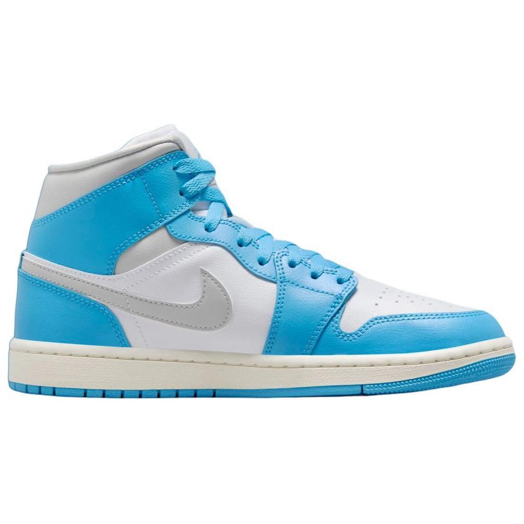 Jordan 1 Средний Темно-Пудрово-Синий Белый Парус Нейтрально-Серый Женский BQ6472-400