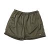 Solid Color Simple Elastic Waist Logo Shorts Men Bottoms Olive DH4658-222