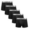 Amtop Boxer 3D Front Zero Deodorizing Men's Briefs, 5-Piece Set, Moisture-Wicking, Quick-Drying, Antibacterial, Molded, Closure, Breathable, All-Day
