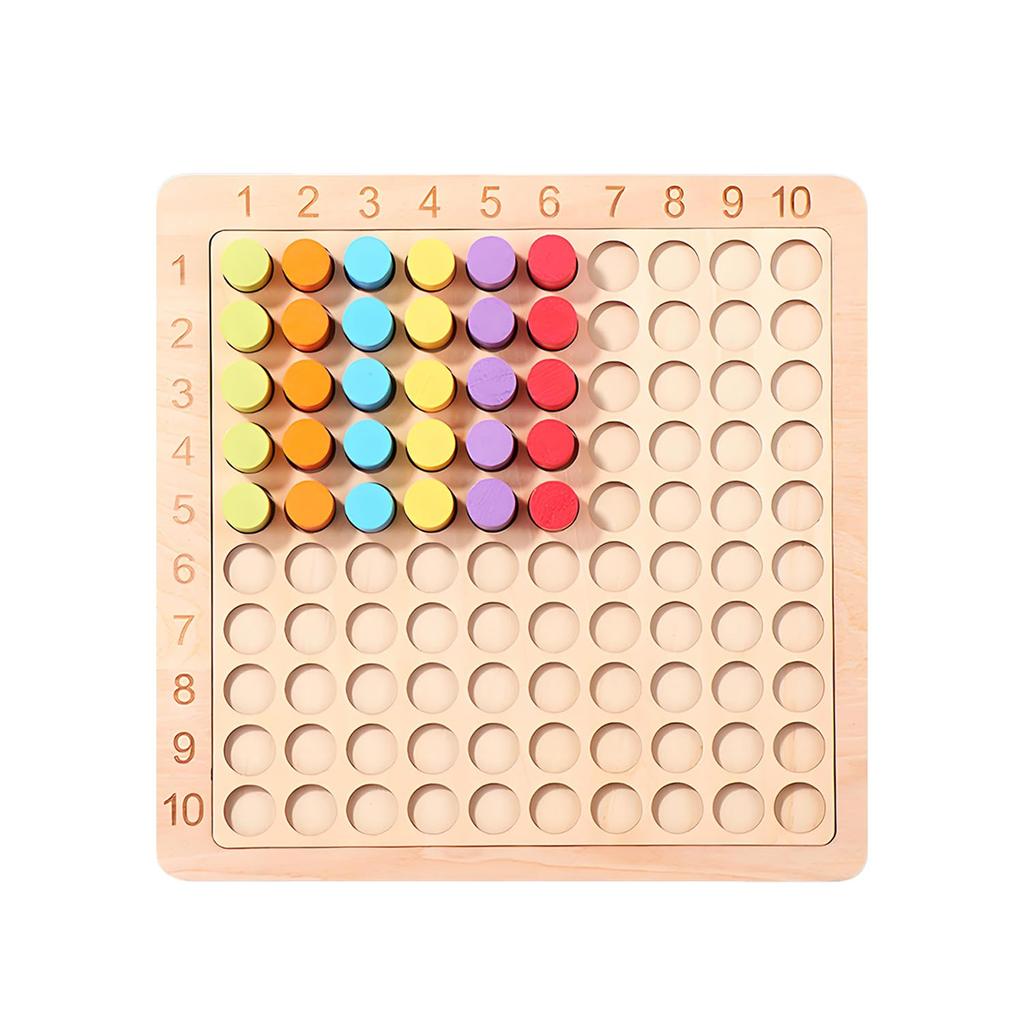 Singertop Умножение Запомнить Умножение Умножение Обучение Монтессо Образовательная Игра Соревнование Число Математика Обучение Вычисление