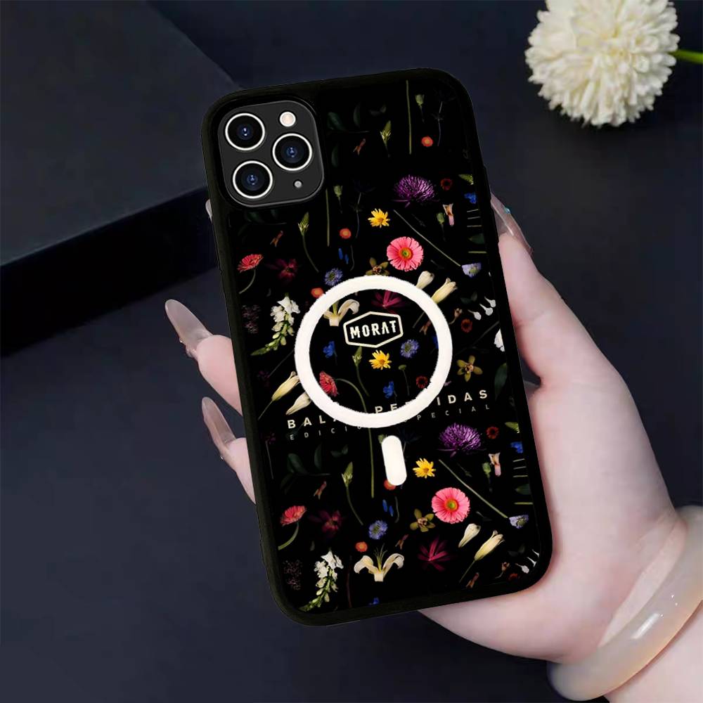 Крутой чехол для телефона Morats Team для iPhone 16 15 14 13 12 11 17 Pro Max Plus Магнитный беспроводной чехол