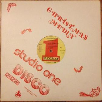 LP Пластинка РАЗНЫЕ ИСПОЛНИТЕЛИ - Рождественское диско-медли DLP106 Studio One Ямайский Регги, Ска и Даб Б/У