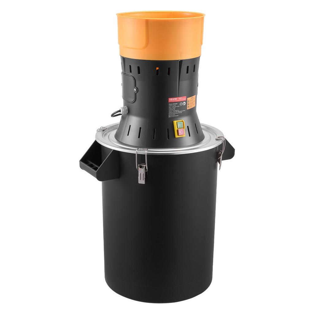 Electric Grain Mill Grinder, 600W High Power Commercial Spice Grinder, 53L Pulverizer Powder Machine with Galvanized Sharp Blades, for Dry Grains,