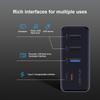 4-портовый USB-хаб-док-станция в бардачок, USB-адаптер для Tesla Model 3 Model Y, Автоаксессуары