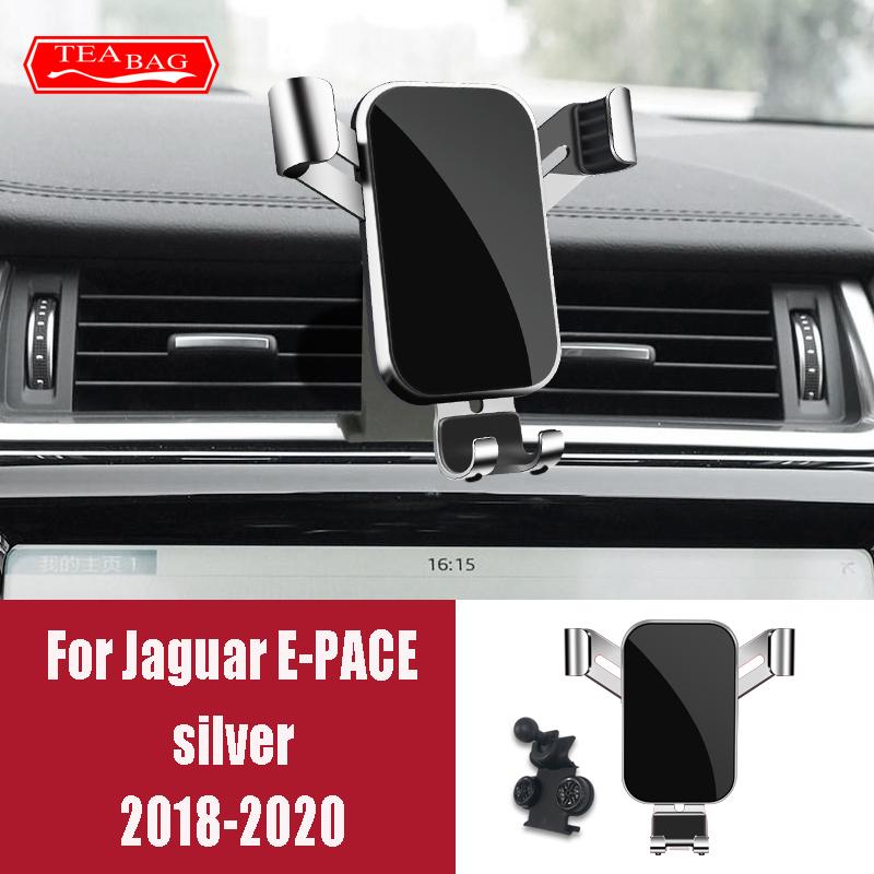 Автомобильный держатель для мобильного телефона для Jaguar XF X260 260 XE E-PACE F-PACE 2015-2020 Гравитационный держатель для телефона Аксессуары для вентиляционного отверстия