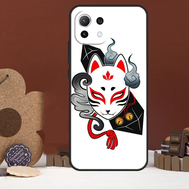 Japanese Style Fox Case For Xiaomi 17 Pro Max 14 15 Ultra 15T 13T 14T POCO F8 Ultra F7 F5 F6 X5 X6 X7 Pro Cover