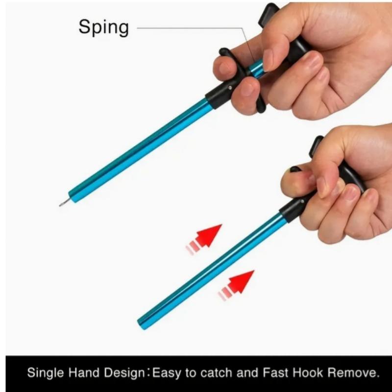 1 шт. Легкое средство для удаления рыболовных крючков — Т-образный инструмент для быстрого и безболезненного удаления крючка