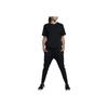 Nike Dri-Fit Solid свободный крой трикотажные длинные брюки женские брюки черные 933669-010