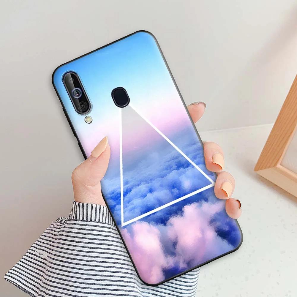 Чехол для Samsung A60 Защитный чехол для телефона Для Samsung Galaxy A60 Силиконовая задняя крышка Для Samsung A60 a60 Мягкий ТПУ Модный Coque