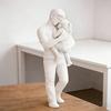 3D Printed Father and Girl Statues Standing Nordic-Style Ornaments  Father's Day