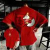 Pokemon 30th Anniversary Cotton Tshirt 2026 Summer Loose Casual Short Sleeve Top for Men Women