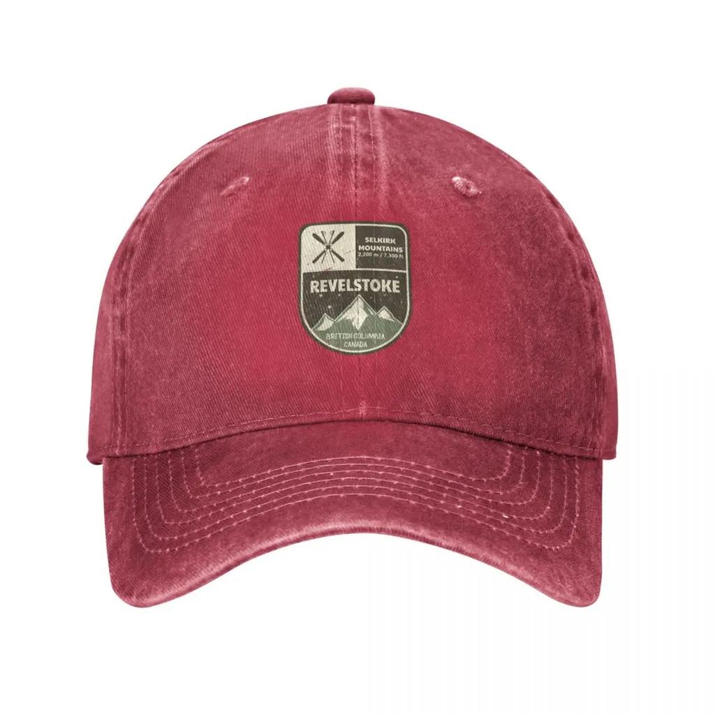 Revelstoke Selkirk Mountains Canada Baseball Cap summer hat winter hats for Unisex western Hat Ball Cap Sun Hats For Women Unisexs