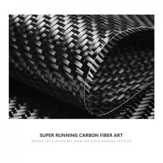 Real Red Carbon Fiber Car Center Start Stop Button Cover For Volvo S60 -