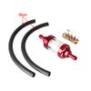 8mm Motorcycle Inner Fuel Filter Gasoline Filters With  Petrol Fuel Line Hose Clips For Scooter Pit Dirt Bike ATV Universal