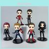 Набор ПВХ фигурок супергероев Мстители с собираемыми персонажами Marvel для коллекционеров и выставок