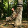 Low Down Hunting Tree Seat Portable Lightweight Deer Hunting Camouflage Hammock Chair Outdoor Folding Tree Seat Heavy Duty Camping Stool On Tree