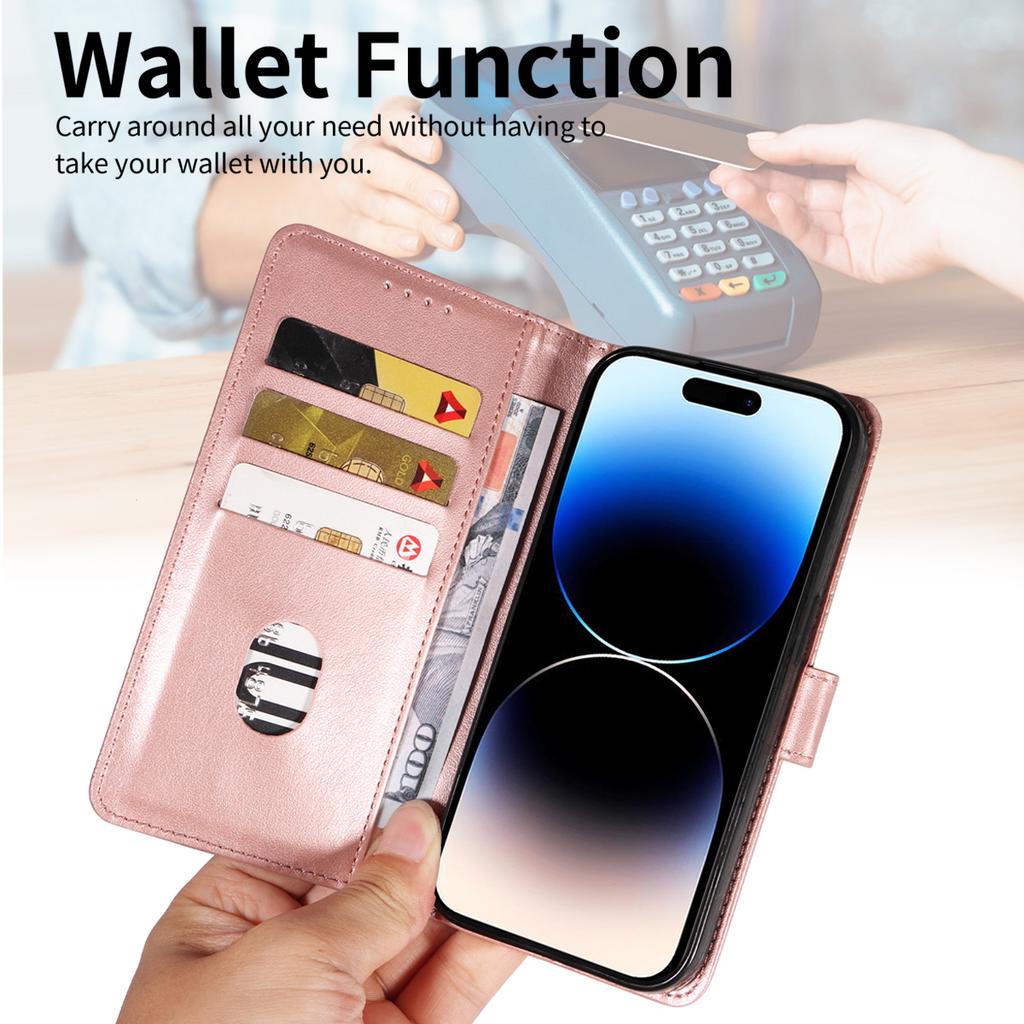 Faux Leather Phone Case for IPhone 17 16 15 14 13 12 11 X XR XS Pro Max Plus Mini Magnetic Bracket, Shockproof, Dustproof Cover