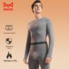 MiiOW Men's Silk Blend Thermal Underwear Set