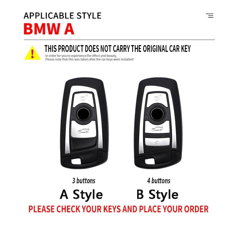 Hot 2025 Car Key Case Cover Shell Key Case Keychain Accessories for BMW 1 3 5 7 Series X1 X3 X4 F20 F30 F18 F25 M3 M4 E34 X5 F10