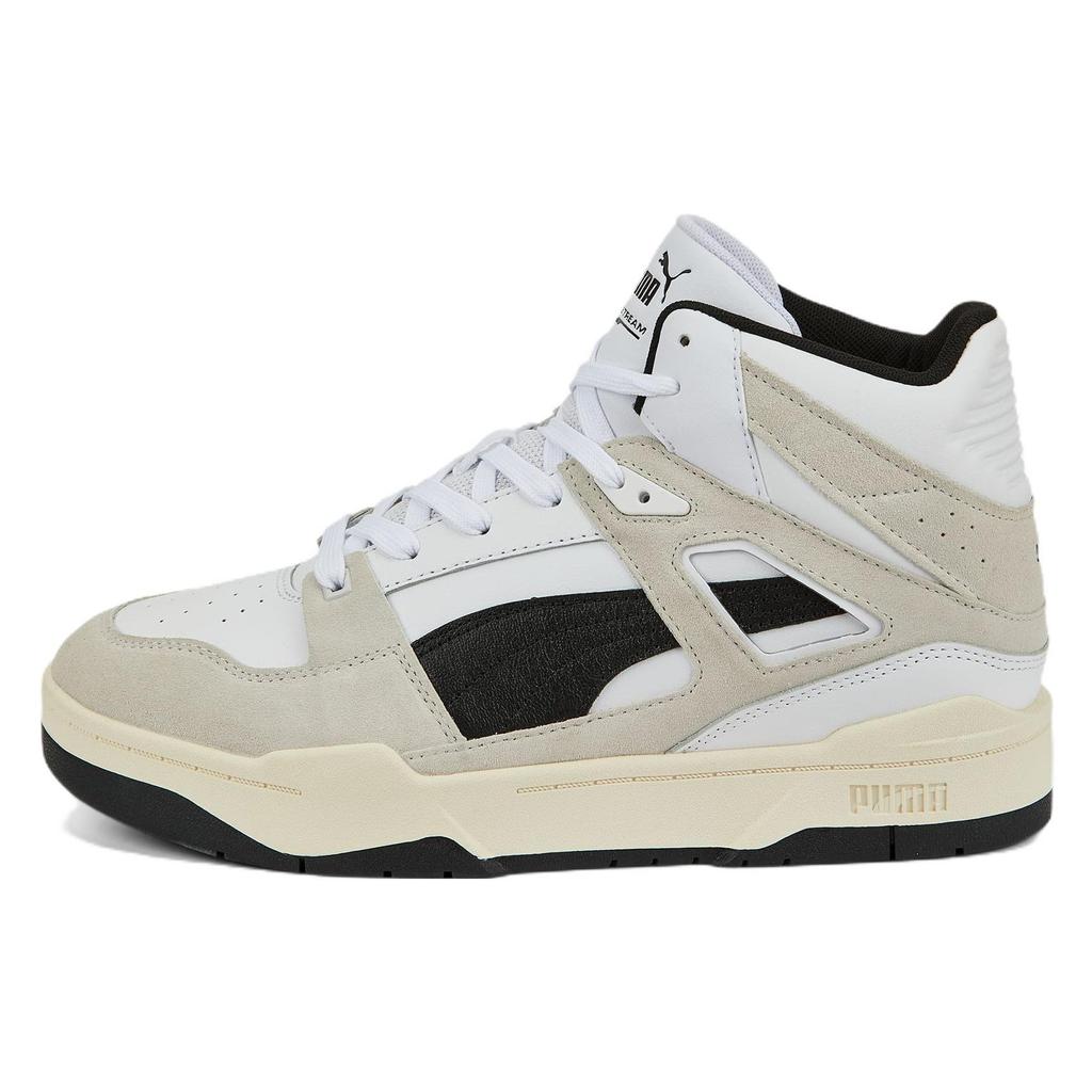 Puma Slipstream High Nimbus Cloud Black Unisex Sneakers Cream White 387998-03