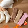 Fuzzy Socks for Women Warm Plush Slipper Socks with Grips Fleece Lined Cozy Winter Home Indoor Hospital Christmas Gift Socks