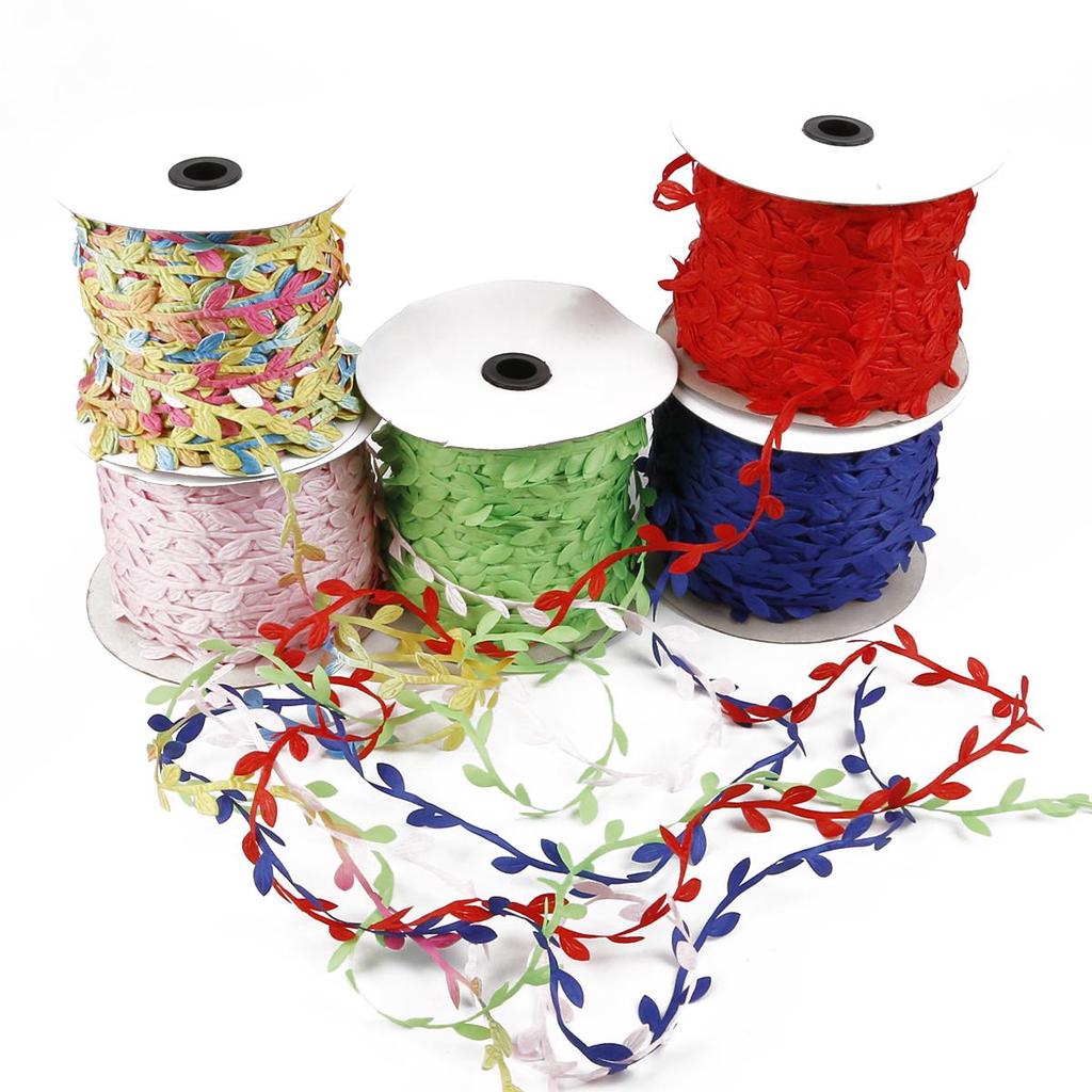 Красочные полиэфирные ткани листья кружевные украшения ручной работы DIY декоративный макет аксессуары для дома