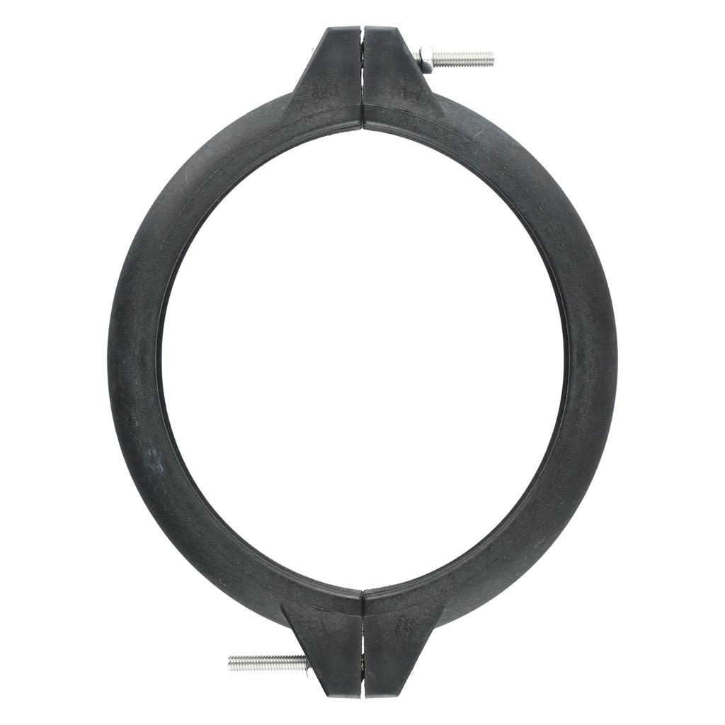 Хомут для клапана песочного фильтра бассейна, замена для 1,5-дюймового клапана с гайкой и болтом, сверхпрочный пластик