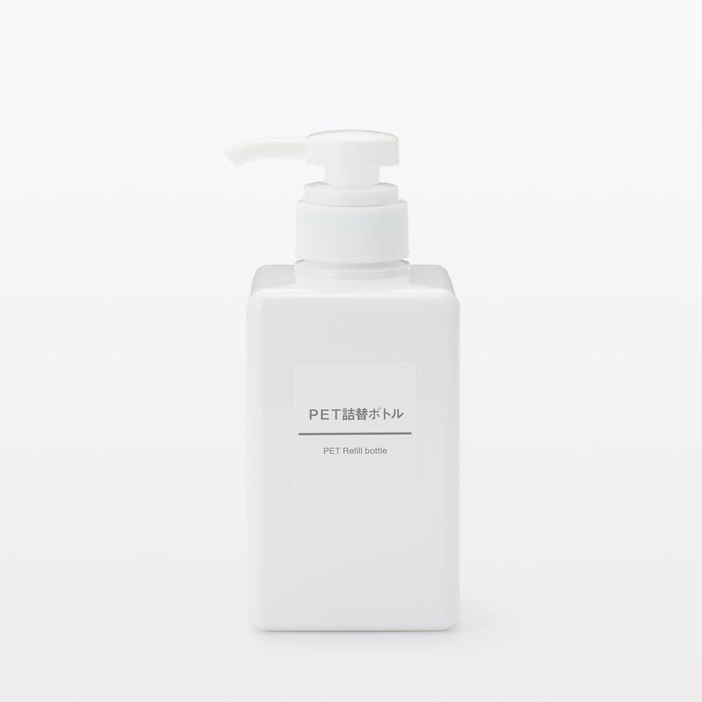 MUJI Бутылка-рефил из ПЭТ Белая 400 мл OHB14A1A