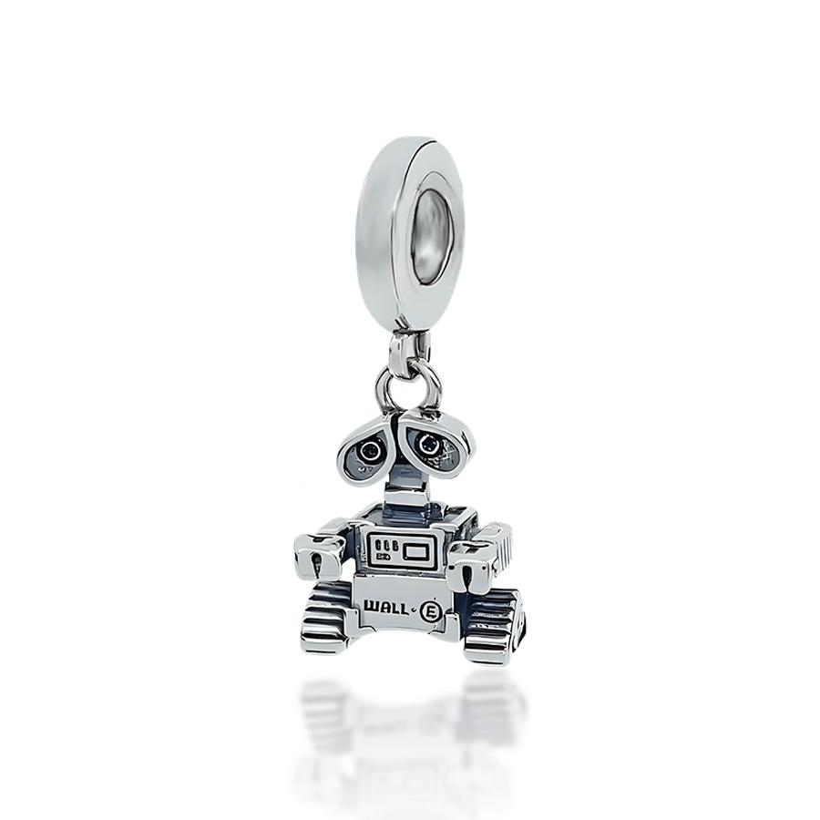 S925 Sliver Plated Winnie the Pooh Inspired Charm Beads Compatible With European Bracelets DIY Jewelry Gifts For Fans.