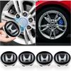 4Pcs 60MM Car Wheel Center Hub Cap Car Accessories For Fit Mugen Insight Type S R VTEC Modulo Vezel RR Si