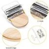Mini Knitting Looms Traditional Wooden Weaving Machine Convenient To Use Manual Knitting Toy Suitable for Creative Sewing Gift