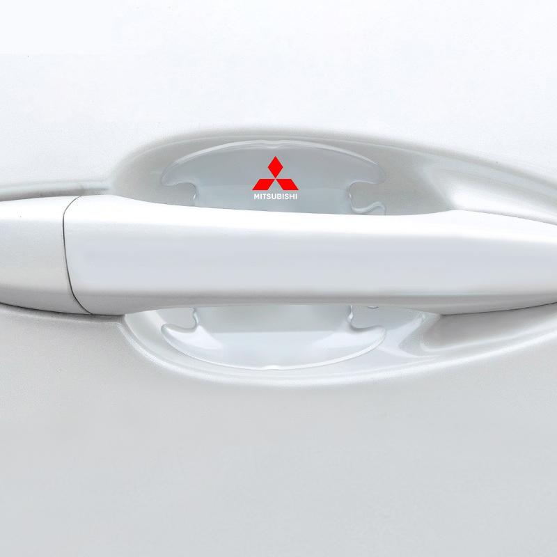 Car Door Transparent Strip Anti-Collision Protection Strip For Mitsubishi Lancer ASX Outlander Pajero Carisma L200 Galant EVO