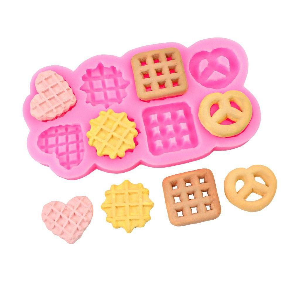 Food Grade Silicone Mold Flexible Biscuit Mold DIY Cupcake Mold Home Baking