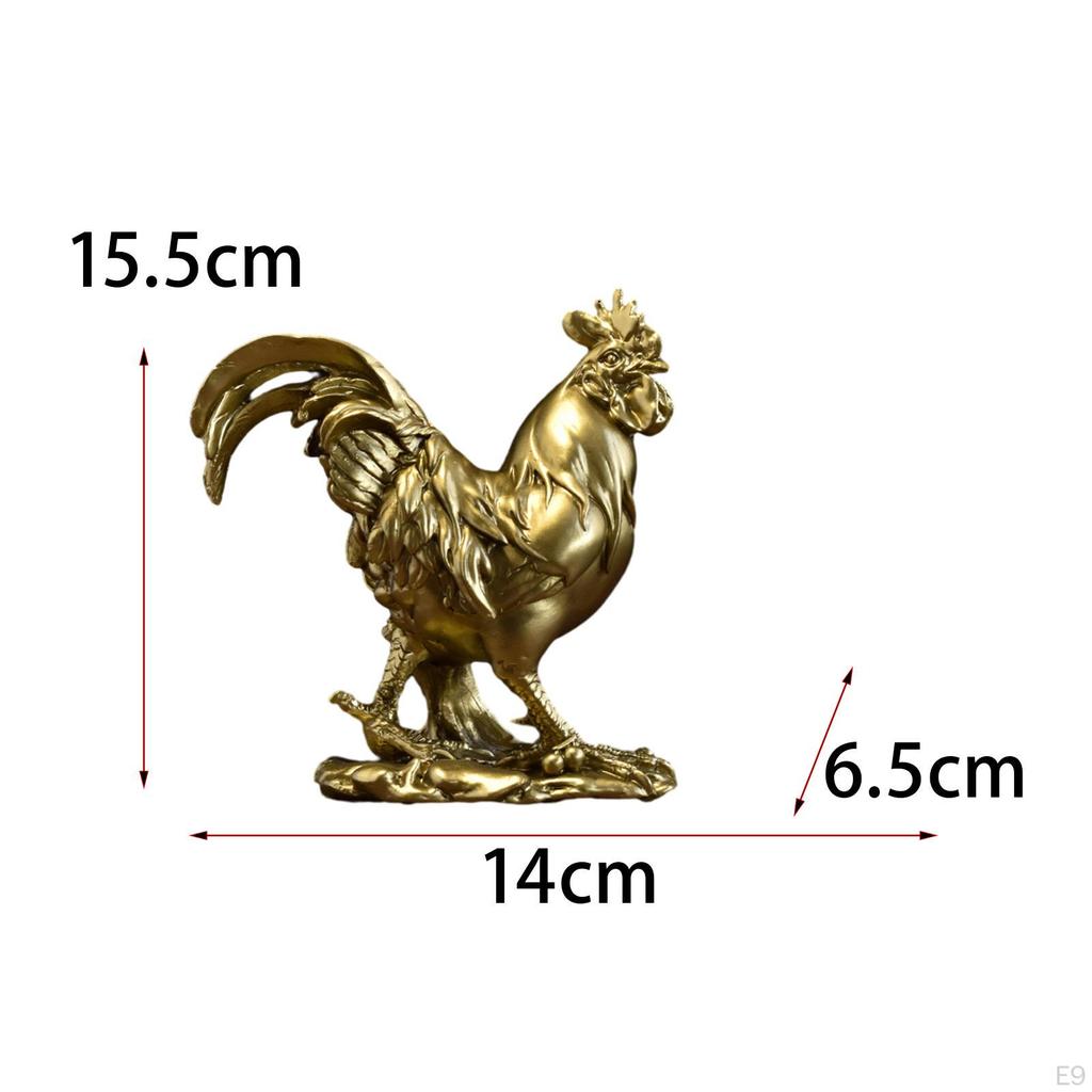 Статуэтка цыпленка, скульптура из смолы, животное для отеля, офиса, вечеринки, домашнего декора, стола