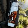 1PC Dachshund Dog Head Portrait Print 750ml Color Plastic Sports Water Bottle Leakproof Flip Straw Lid Suitable for Sports Office Home Use